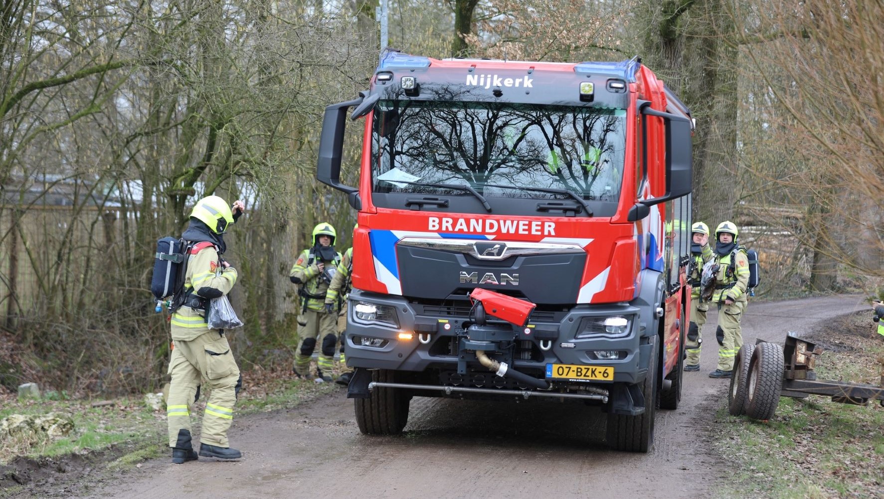 Brandweer Nijkerk vijfde tijdens kringwedstrijden