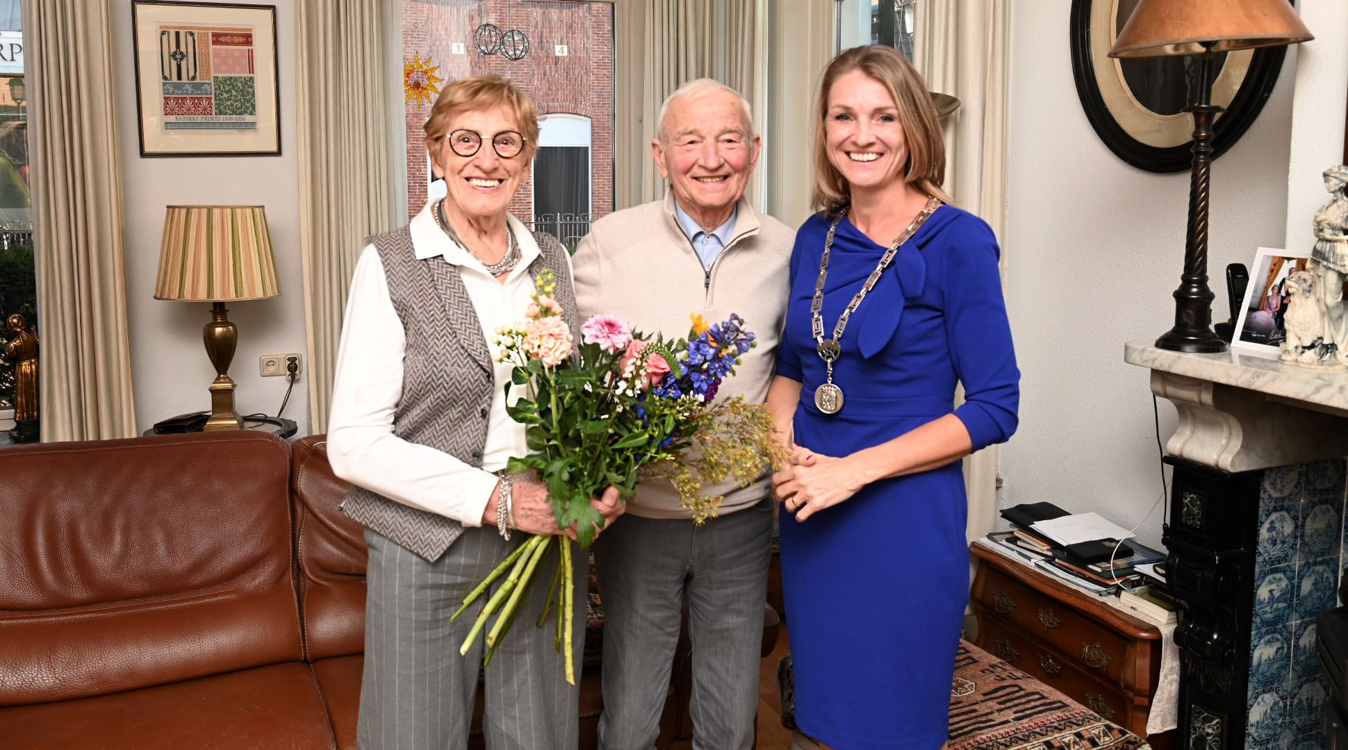 Bert en Alie Visscher 60 jaar getrouwd