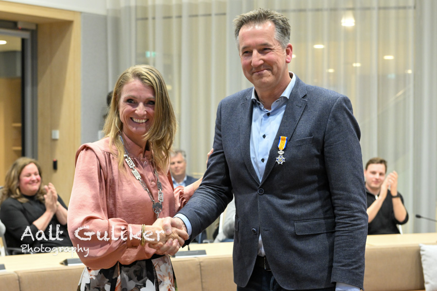 Koninklijke onderscheiding voor vertrekkend CDA-raadslid Harry Bokkers