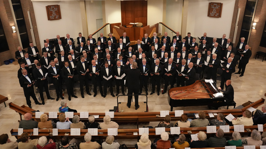 Geslaag passie en paasconcert voor Nijkerks Streekmannenkoor