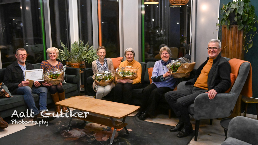 Jubilarissen Groei & Bloei Nijkerk/Hoevelaken feestelijk gehuldigd