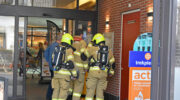 Brandweer Nijkerk handen vol aan brandmelder in Winkelcentrum Oosterpoort
