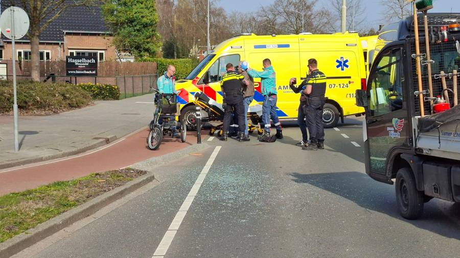 Ongeval op Frieswijkstraat: driewielerbestuurder raakt gewond