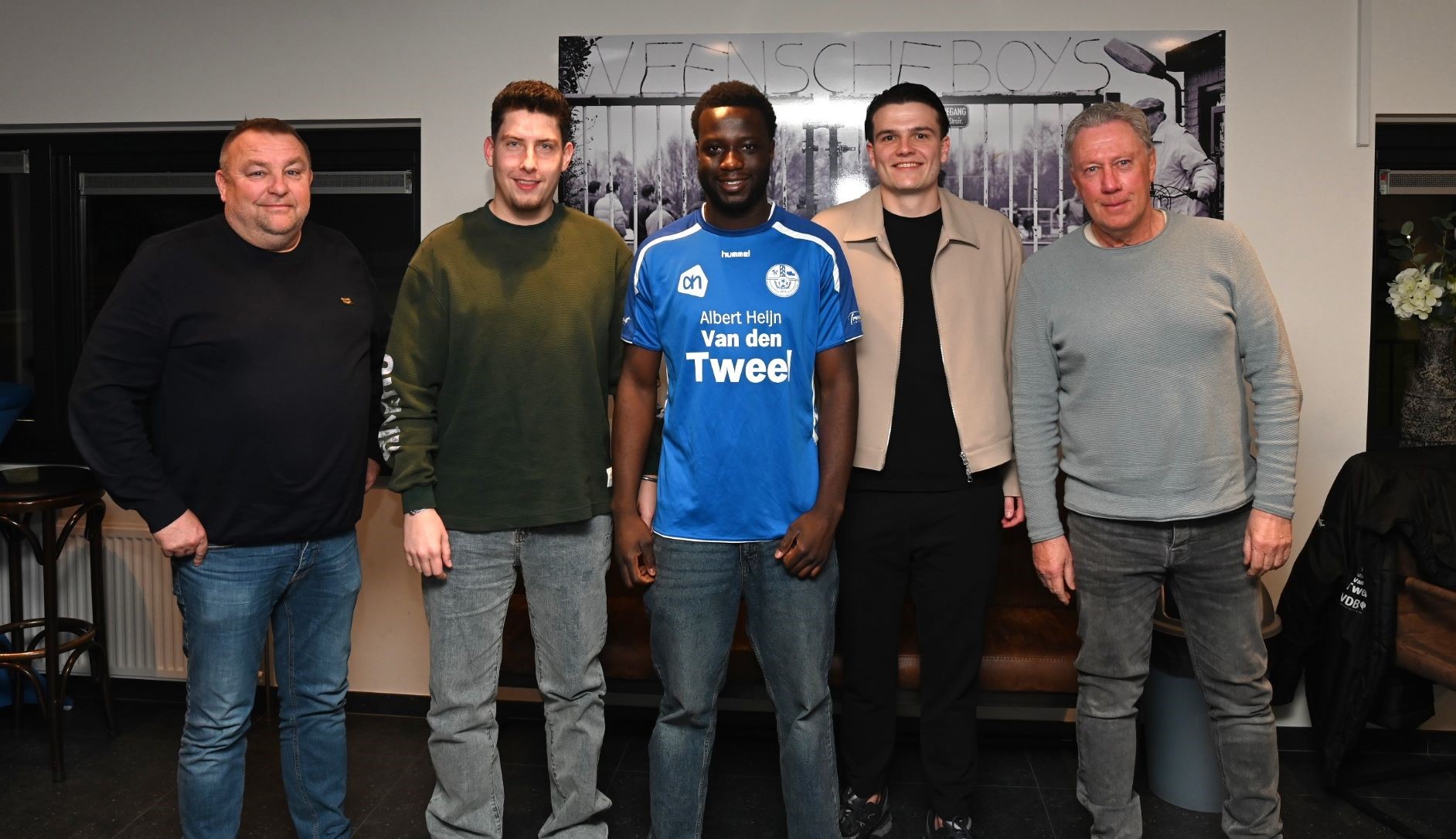 Veensche Boys strikt de ‘Babangida van de Veluwe’