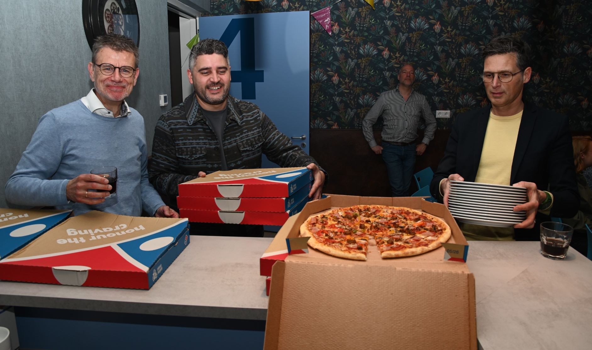 Pizza-avond van ChristenUnie-SGP met Gert-Jan Segers