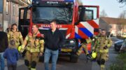 Brand in bosschage snel onder controle aan Gerard Douhof in Nijkerk