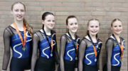 Goud en vier keer zilver voor turnsters NGV Excelsior Nijkerk