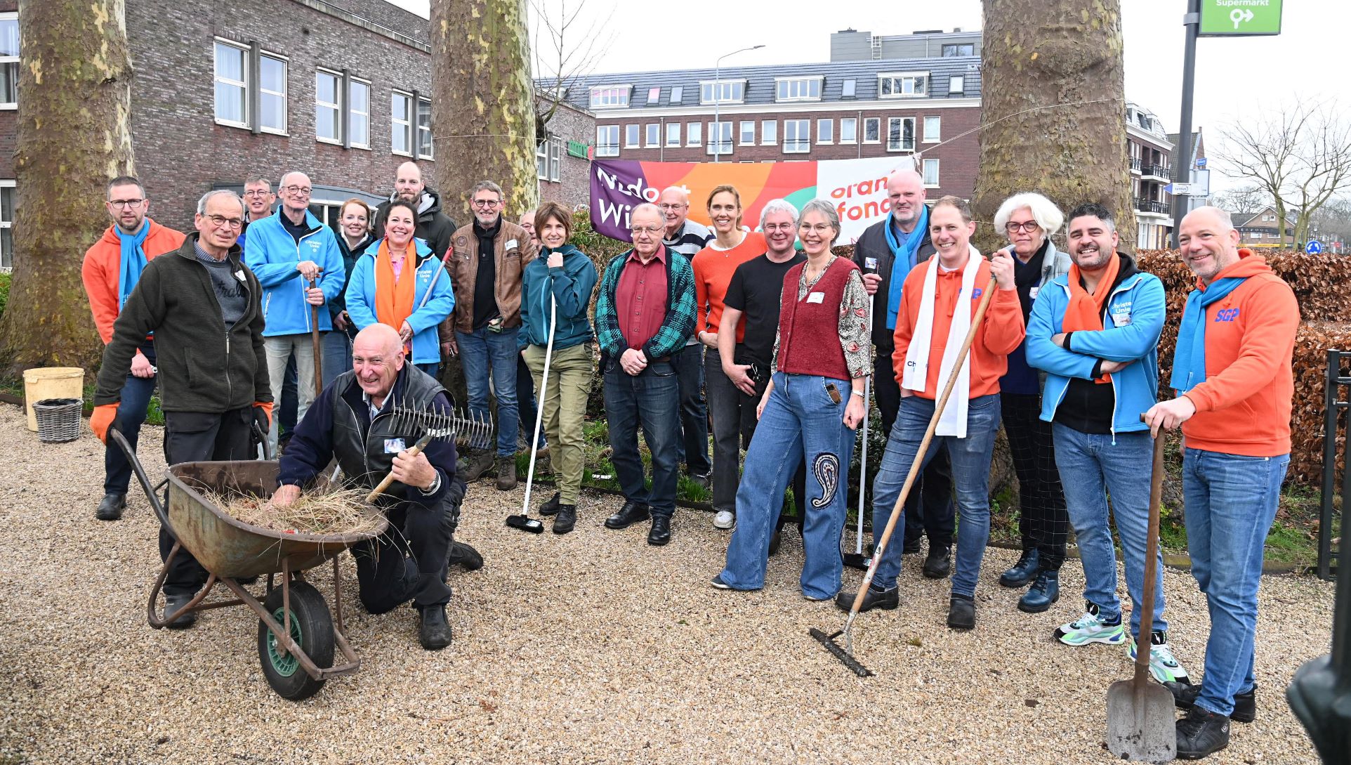 ChristenUnie/SGP Nijkerk en wethouder Rohen steken handen uit de mouwen voor Hospice Nijkerk
