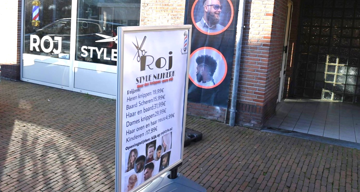 Kapper Roj Style nieuw op het Verlaat