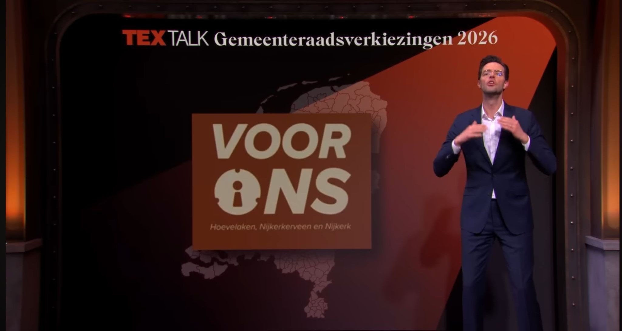 Nijkerkse partij ‘Voor Ons’ haalt landelijke televisie in item Arjen Lubach (RTL4)