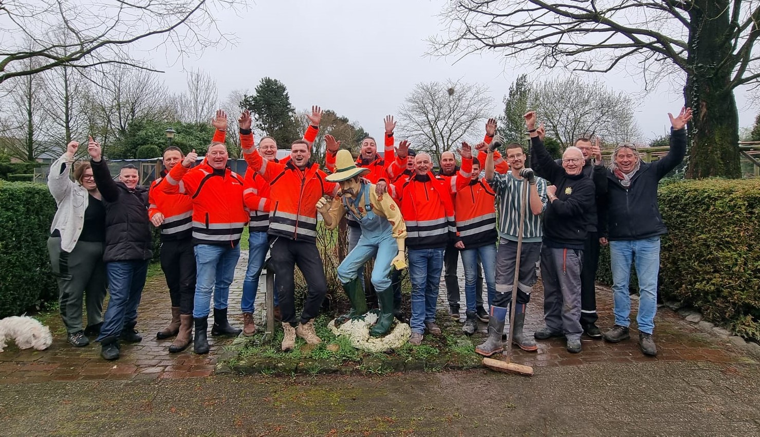Bouwers met een hart: Van Wijnen steekt handen uit de mouwen bij De Veensche Kas