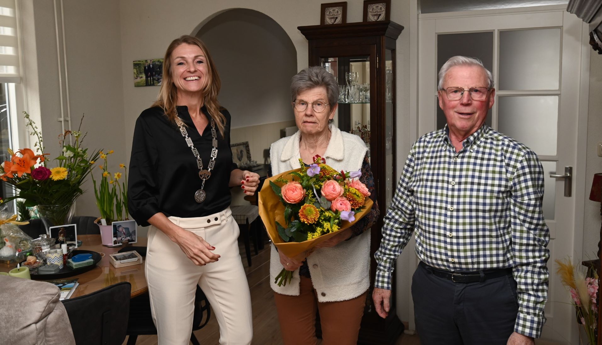 Peter en Gerrie Veldhuizen 60 jaar getrouwd