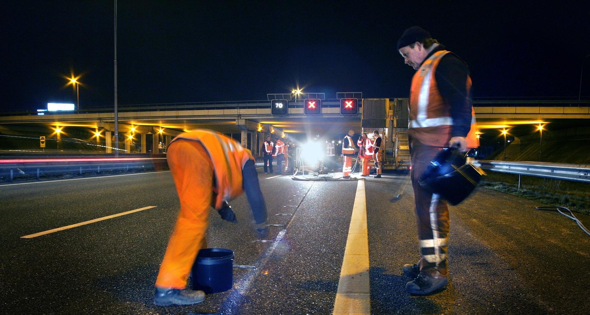 Spoedwerkzaamheden aan de A28 tussen Harderwijk en Nijkerk: Nachtelijke afsluiting op 12 en 13 maart