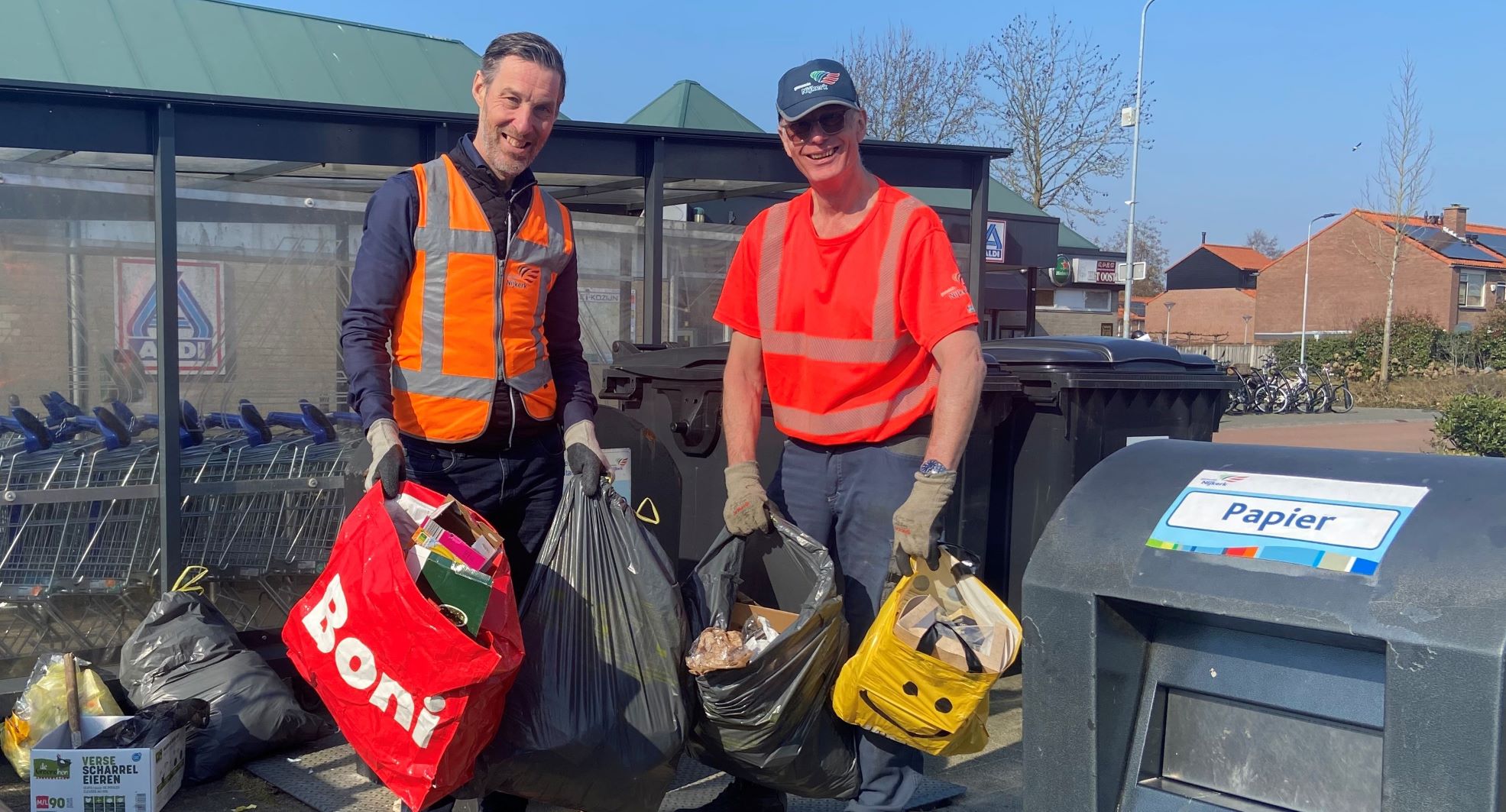 Alex Nahuys houdt Nijkerk schoon