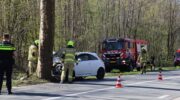 Bestuurder botst op boom langs Zelderseweg