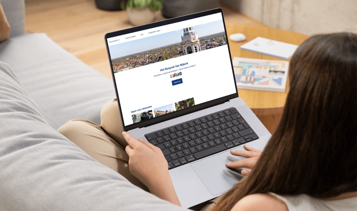 Meedenken over plannen van de gemeente? Dat kan nu makkelijk via nieuw online platform