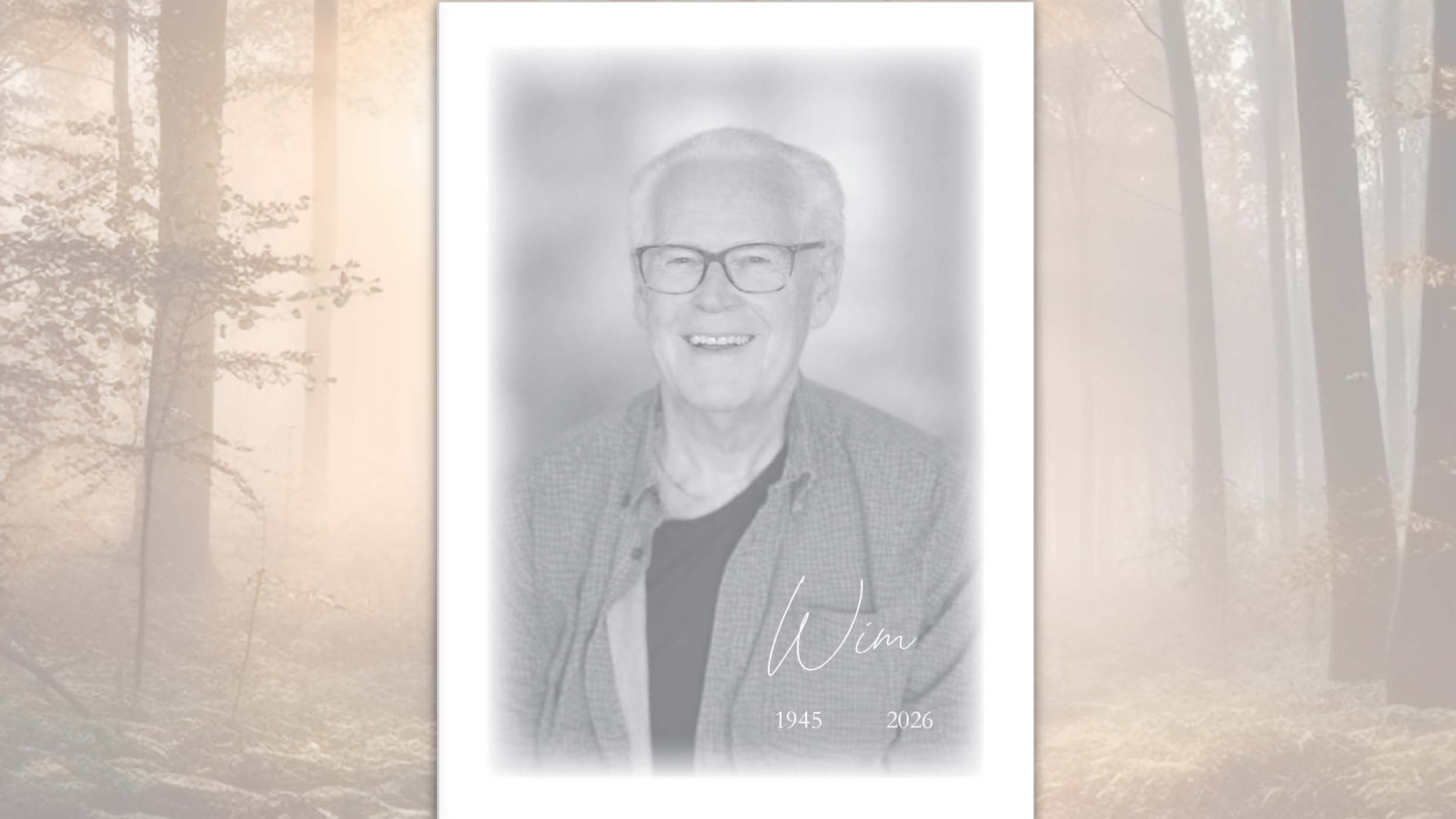 Bericht van overlijden: Willem Jan van Leijenhorst (Wim)