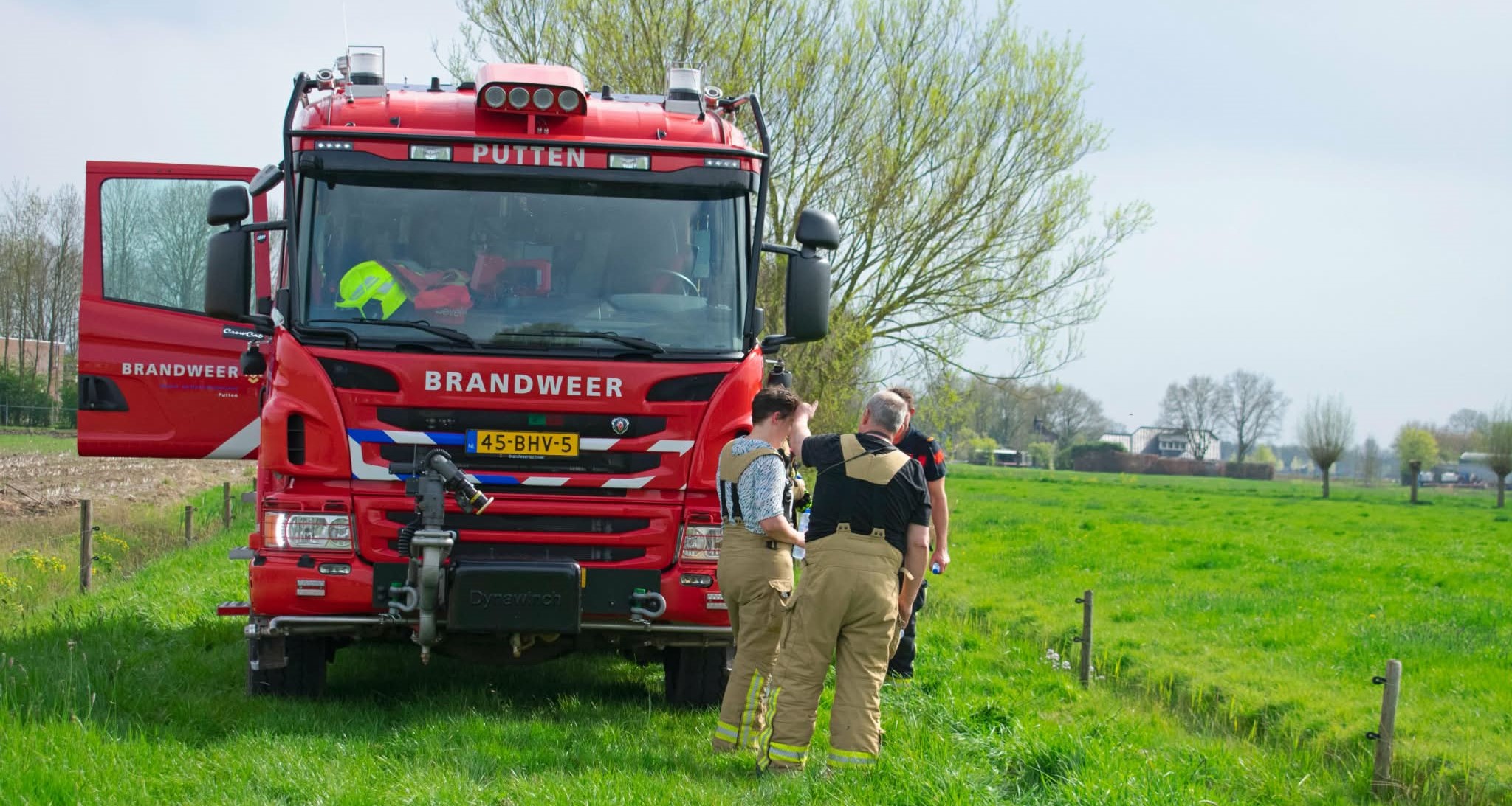 Akkerbrand Knardersteeg vermoedelijk aangestoken