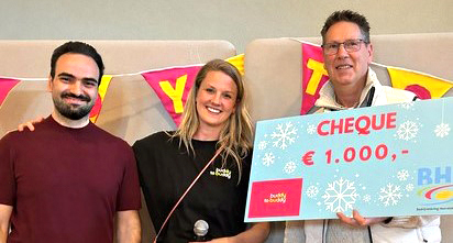 Buddy to Buddy Nijkerk ontvangt gulle donatie van Bedrijvenkring Hoevelaken Nijkerk