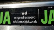 Gemeente Nijkerk voert Ja-sticker in tegen papierverspilling