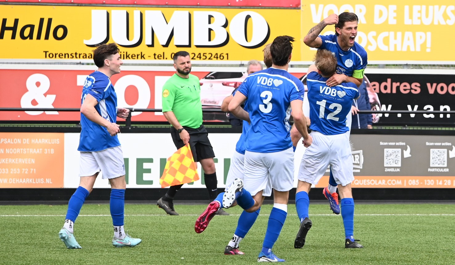 Veensche Boys slaat toe in spektakelstuk tegen Bennekom