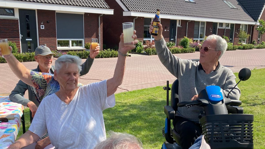 Rob zet buurt in het zonnetje na moeilijke periode