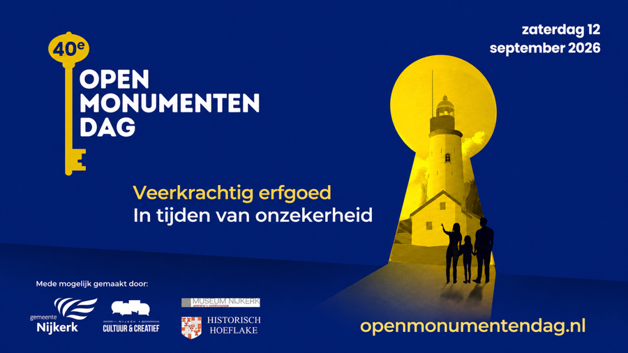 Ontdek veerkrachtig Nijkerks erfgoed tijdens Open Monumentendag