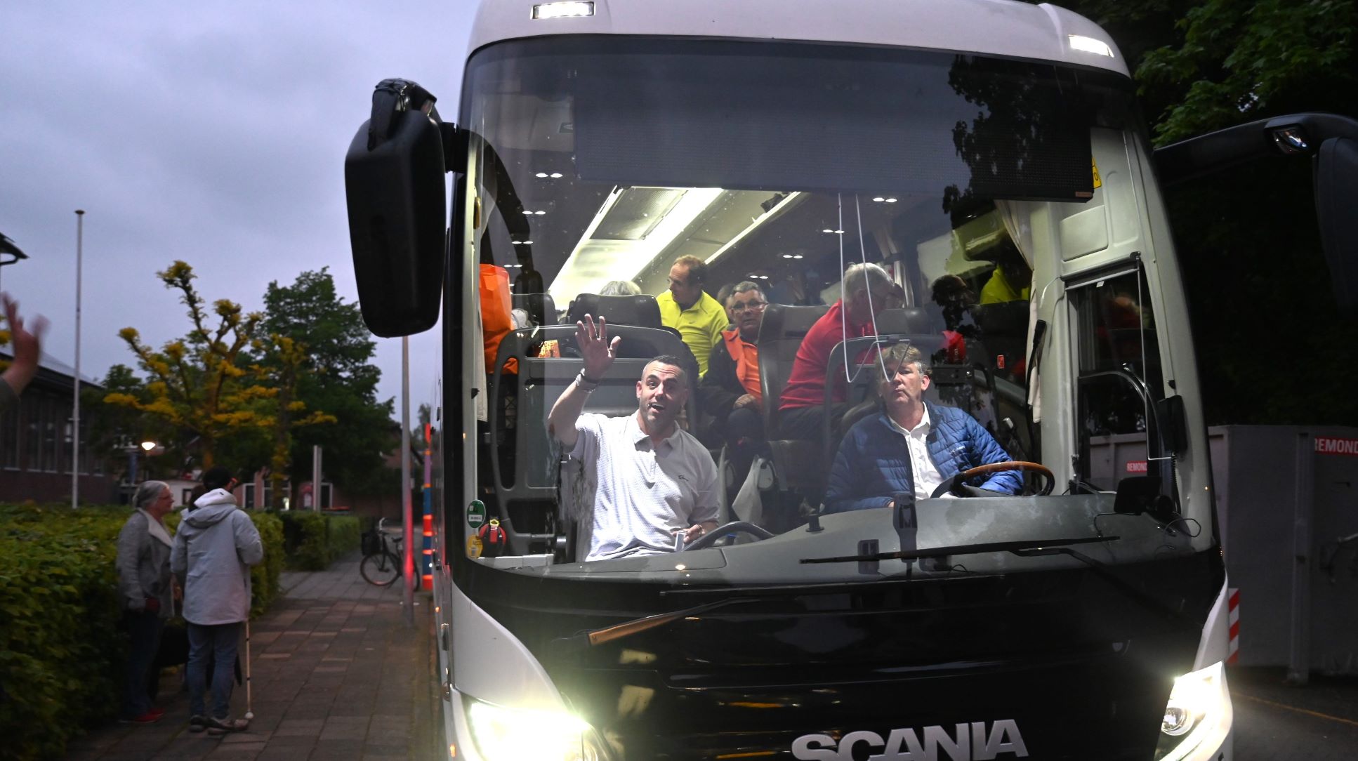 Nijkerkse atleten op weg naar Wageningen voor het Bevrijdingsvuur