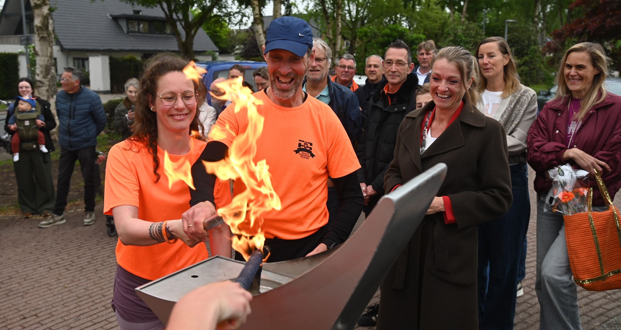 Bevrijdingsvuur aangekomen in Nijkerk