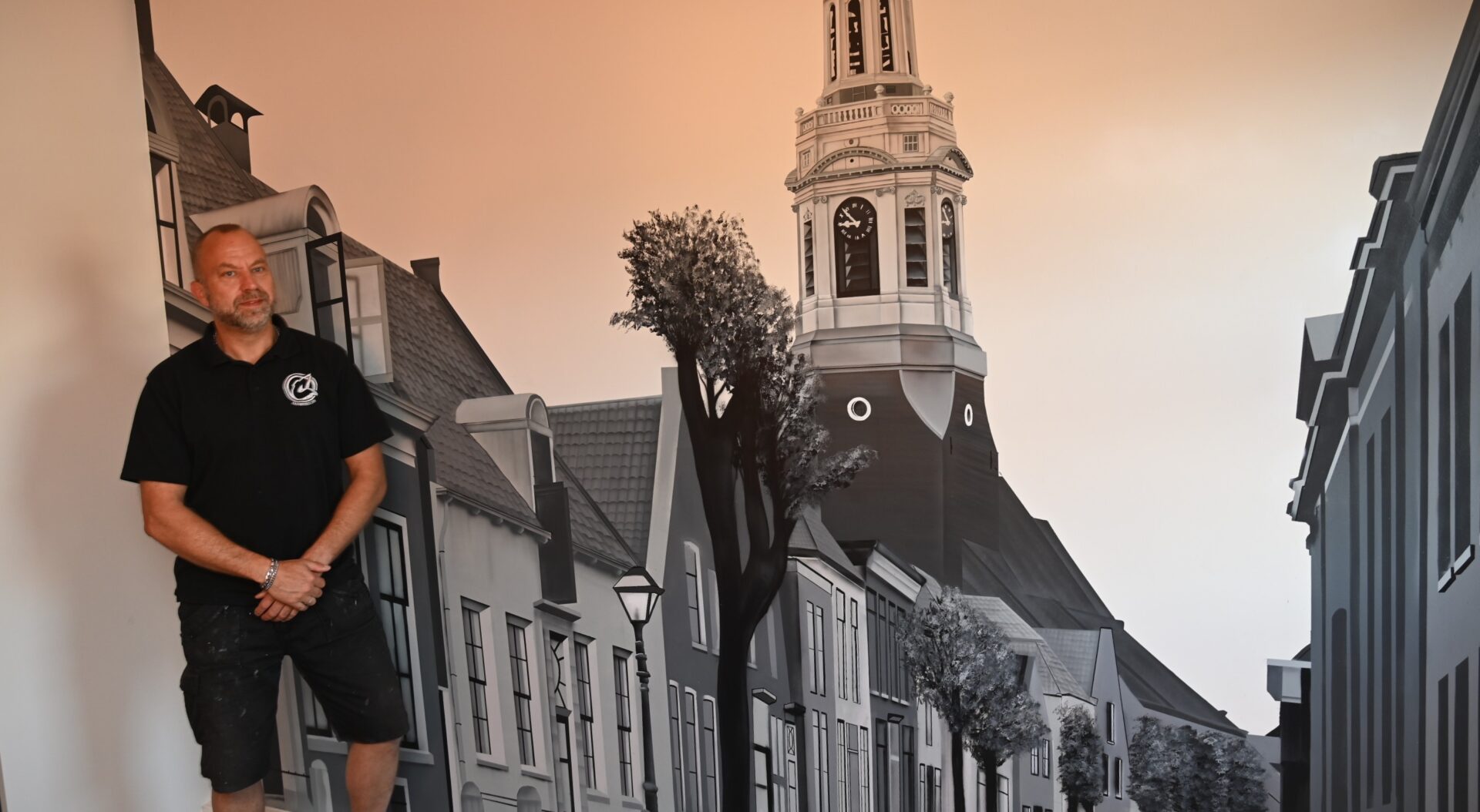 Nijkerks erfgoed herleeft op kantoorwanden LuWat inregeltechniek