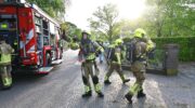 Brand bij oude school Holkerveen snel geblust