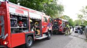 Brandweer Nijkerk blust felle autobrand langs A28