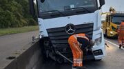 Zwaar ongeval met vrachtwagen vol zonnebloemolie