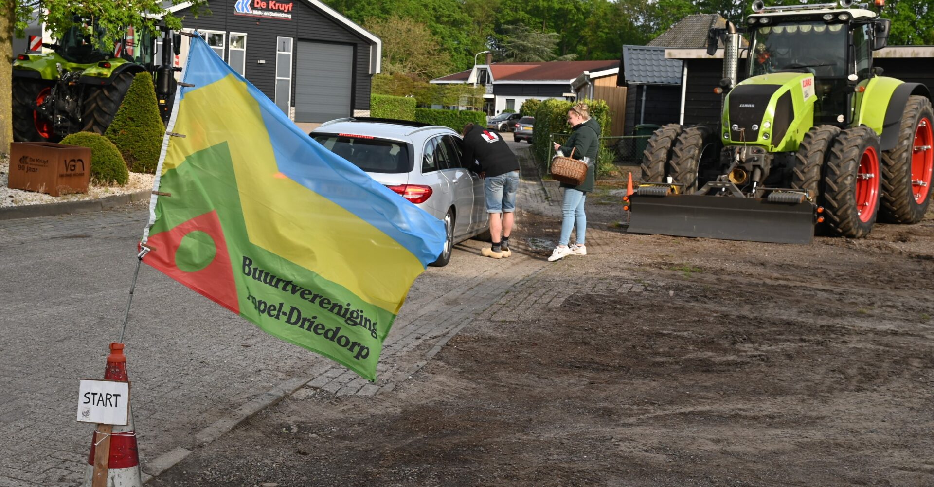 Drukke puzzelrit van buurtvereniging Appel/Driedorp