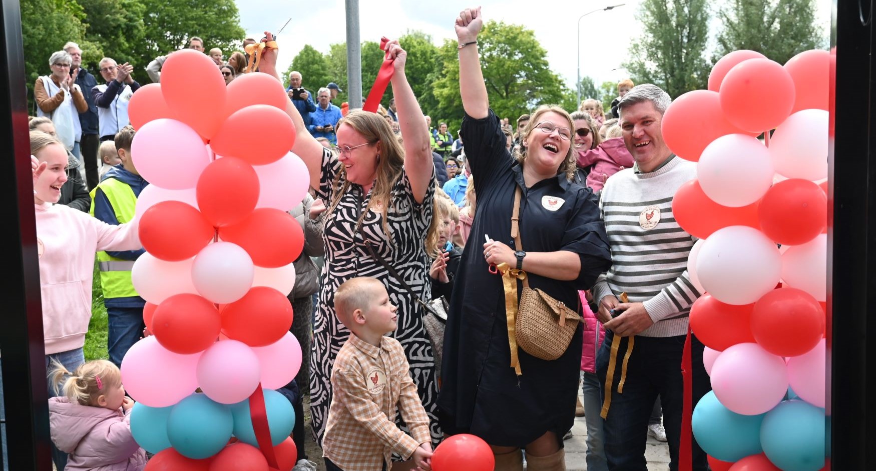 Kinderboerderij De Torteltuin in Hoevelaken feestelijk geopend