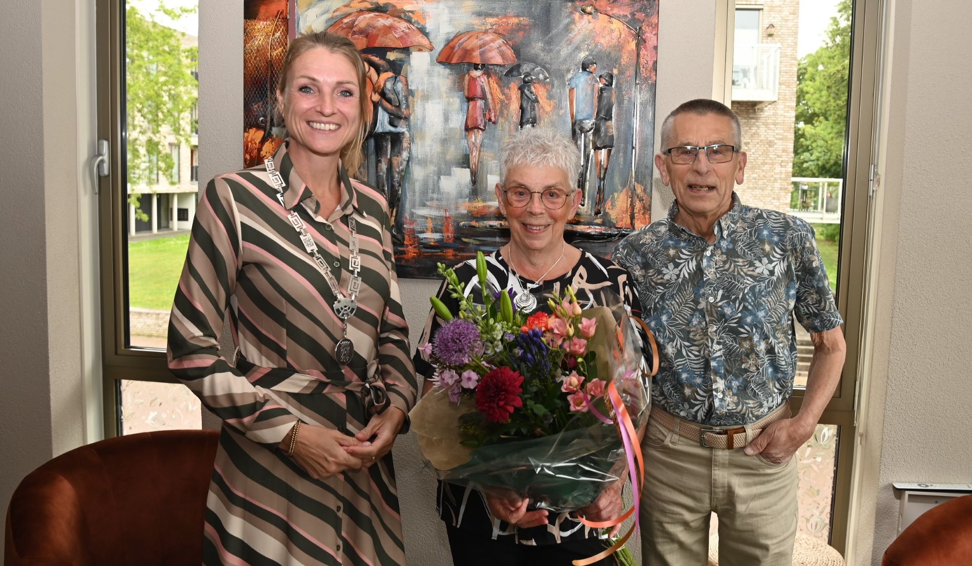 Echtpaar Vis 60 jaar getrouwd