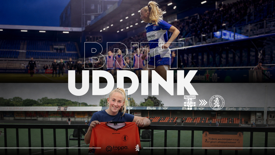 Sparta Nijkerk VR1 versterkt zich met voormalig PEC Zwolle-speelster Britt Udink