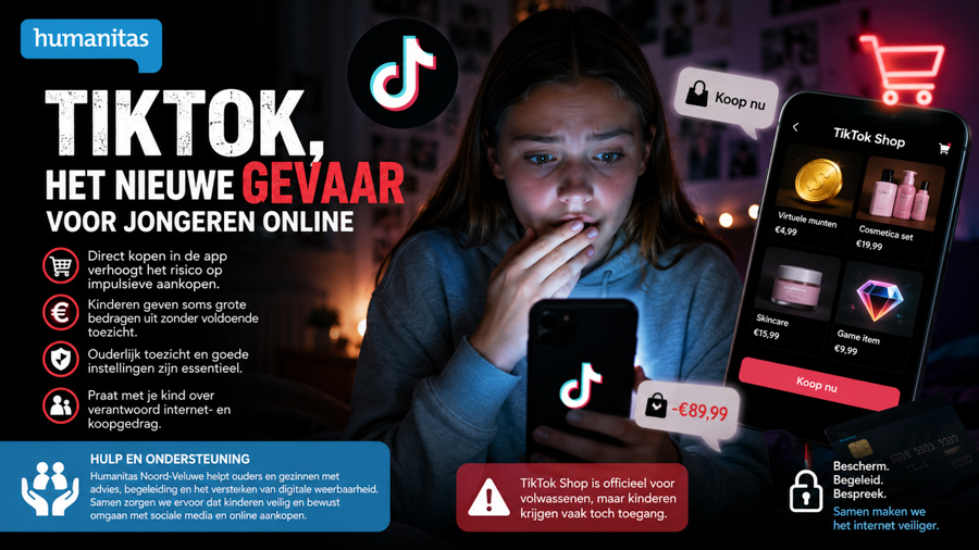 Humanitas: “TIKTOK, het nieuwe gevaar voor jongeren online”