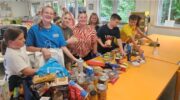 Leerlingen Aeres VMBO Nijkerk komen in actie voor de Voedselbank