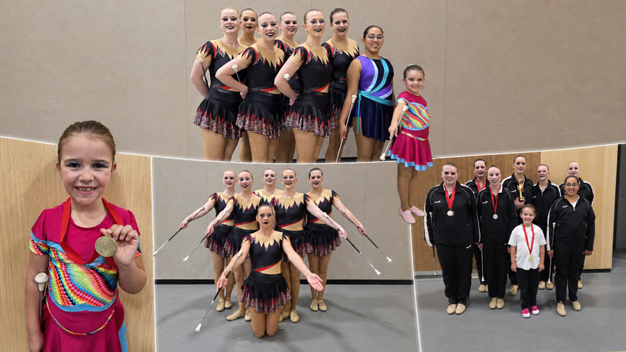 Nieuwe kostuums en mooie resultaten voor Majorette Showteam Nijkerk