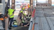 Brandweer Nijkerk test vaardigheden tijdens grootschalige oefening bij Koopman Truck & Trailer Service