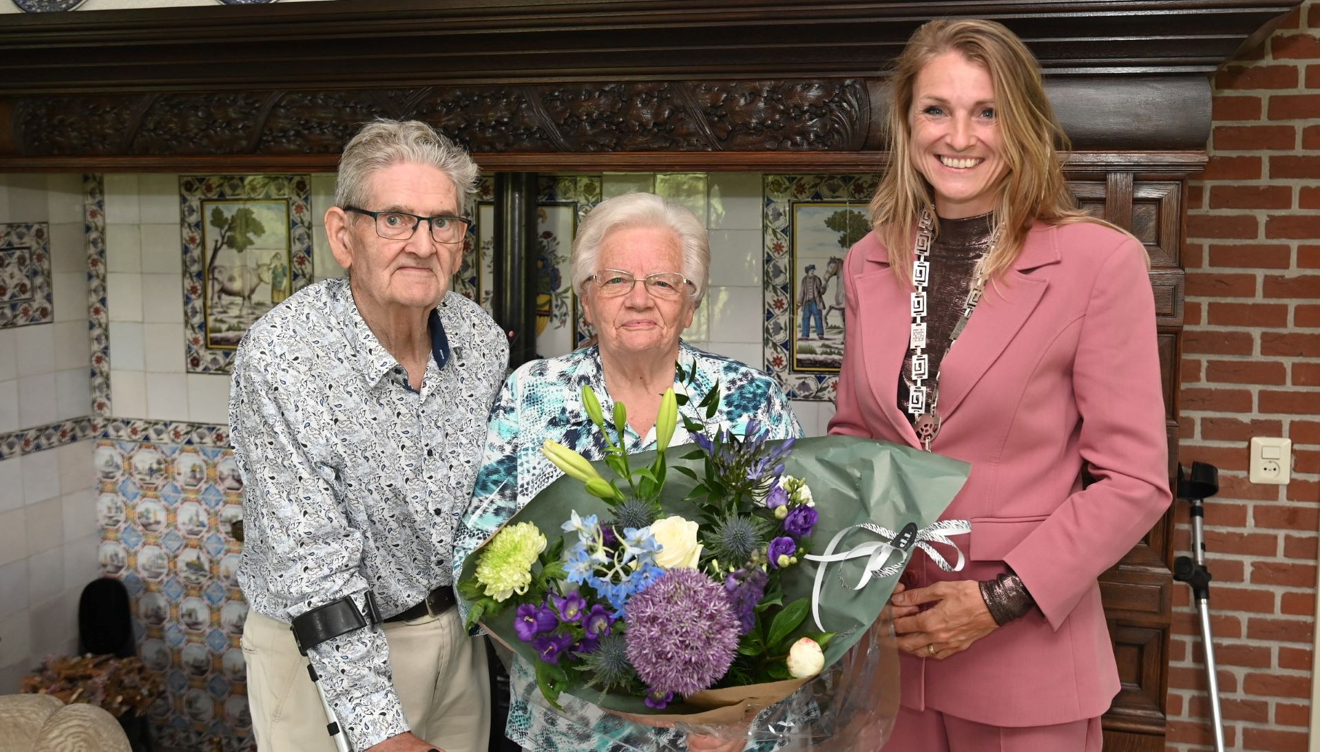 Echtpaar Van Breugelen 65 jaar getrouwd