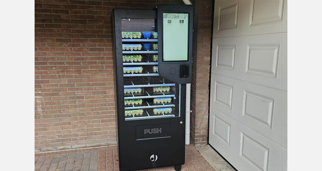 Nieuw in Nijkerkerveen: dagvers de klok rond eieren halen bij de eierautomaat