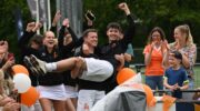 Sparta/Djops viert korfbalfeest met Kampioenenparade