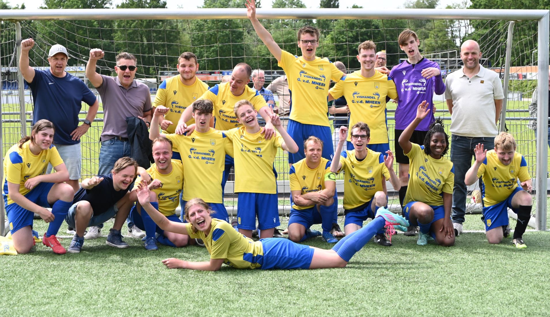 Tweede elftal G-team NSC Nijkerk kampioen
