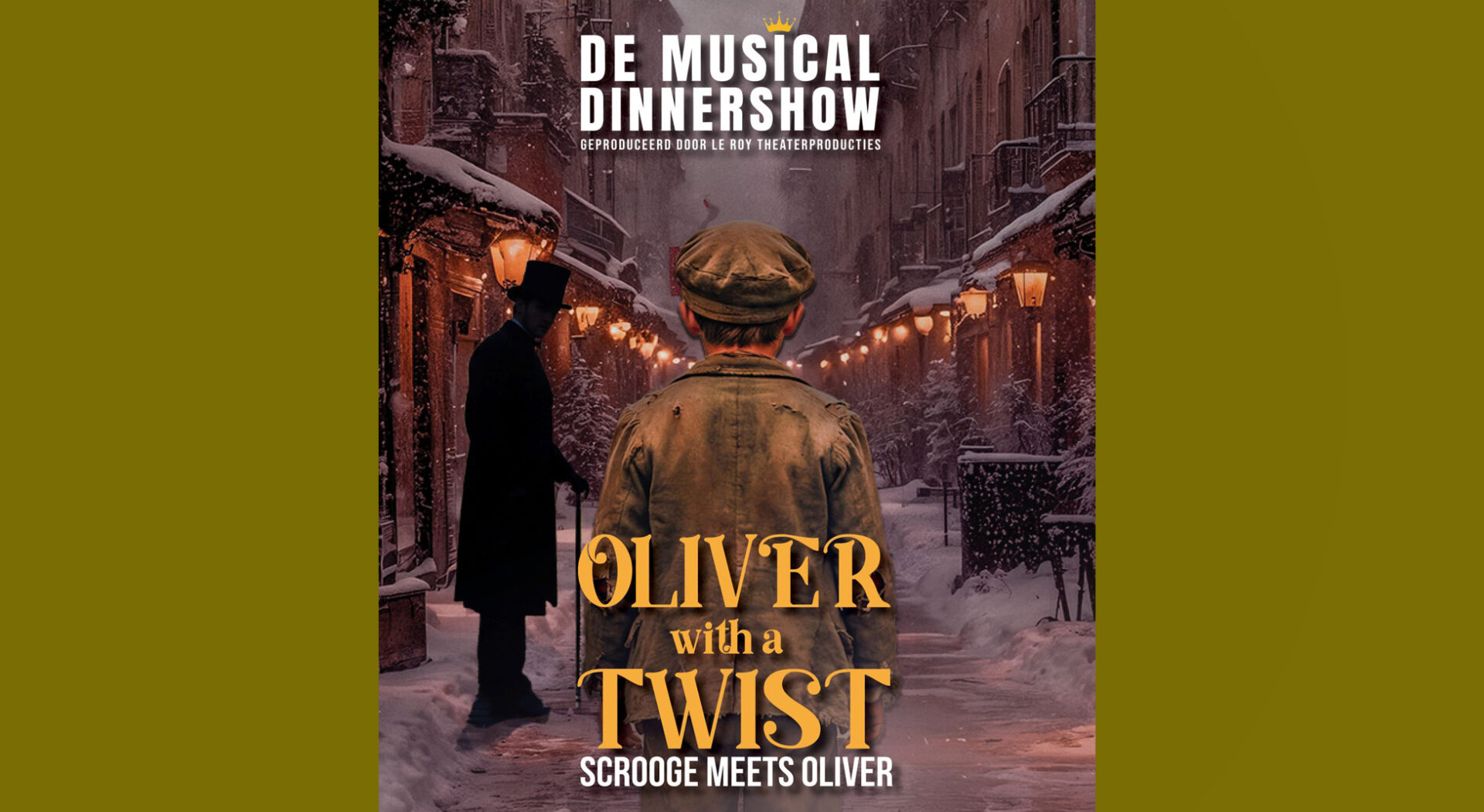 Auditie-oproep voor de Musical Dinnershow OLIVER with a TWIST in Nijkerk
