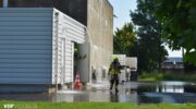 Veel wateroverlast door kapotte pomp bij rioolwaterzuiveringsbedrijf Nijkerk