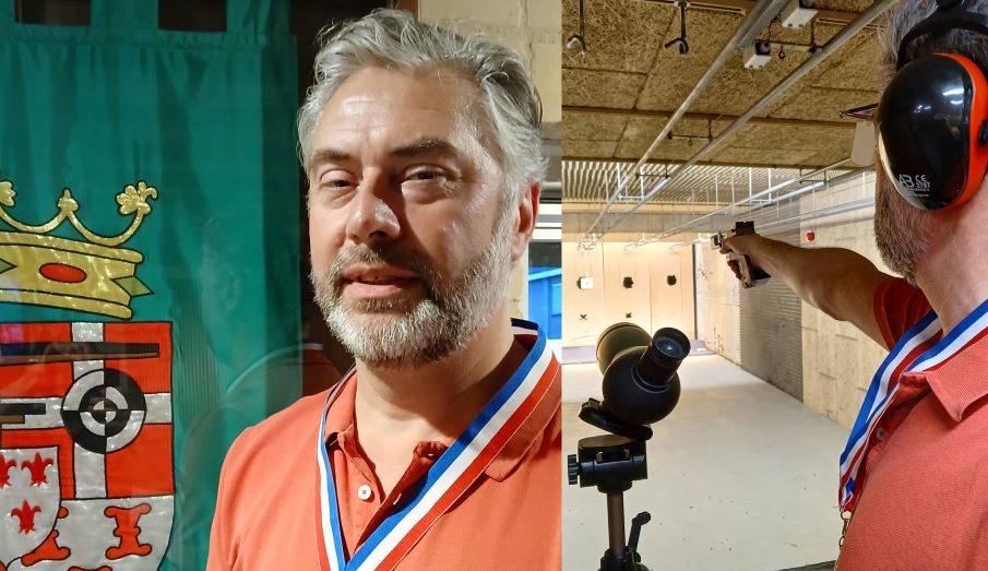 NK brons: droom die uitkomt voor pistoolschutter Bas van Dis