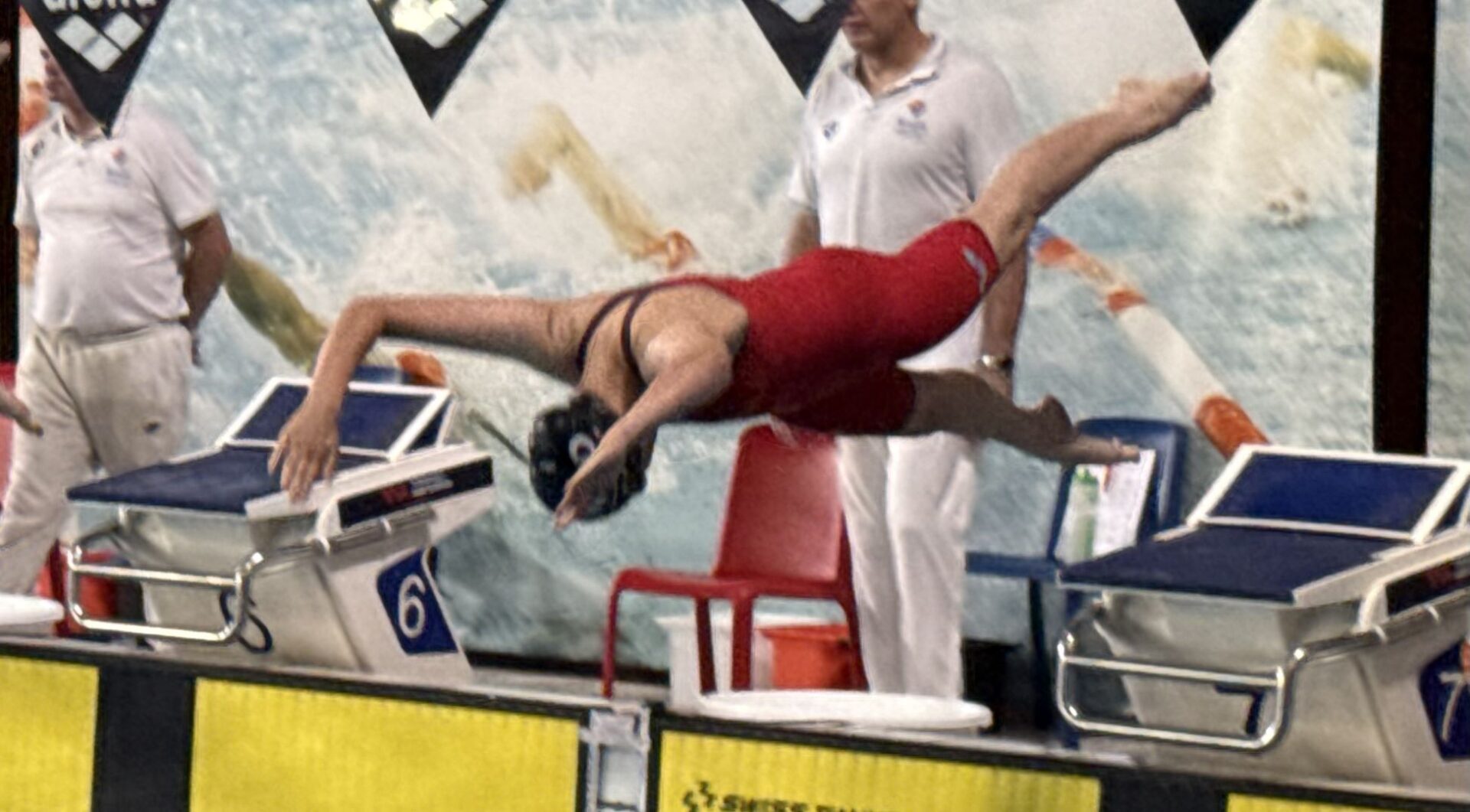 Sophie van der Horst (Flevo) op NK Sprint