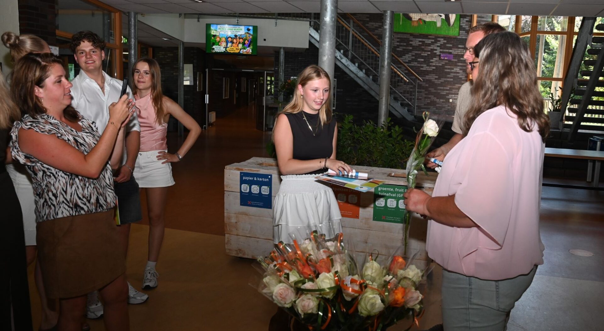 Aeres VMBO Nijkerk viert 99% geslaagden tijdens feestelijke diplomadag